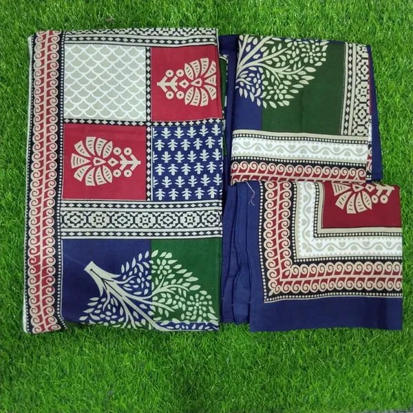 Cotton_Jaipuri_Print_Blue_and_Green_King_Size_Bedsheet_with_2_Pillow_Covers
