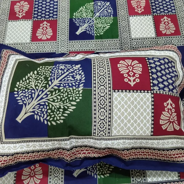 Cotton_Jaipuri_Print_Blue_and_Green_King_Size_Bedsheet_with_2_Pillow_Covers