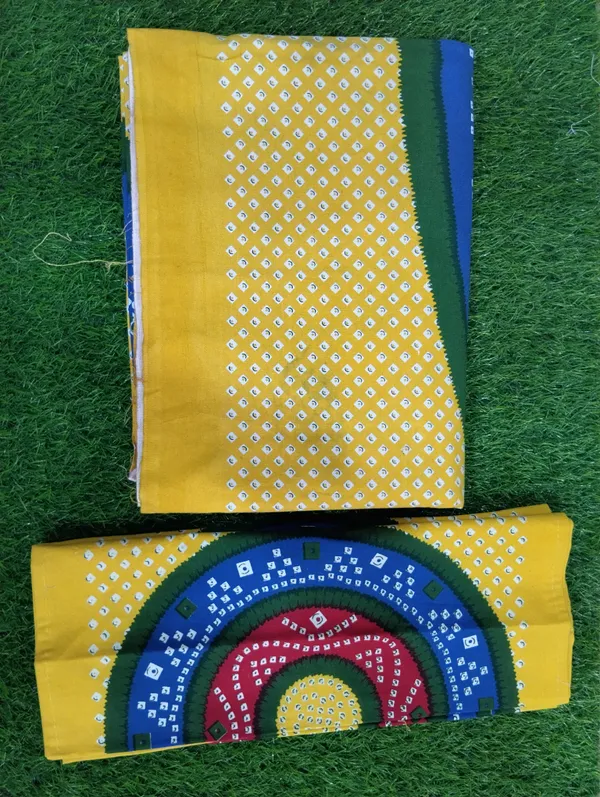 Cotton_Jaipuri_Print_Blue_And_Yellow_King_Size_Bedsheet_With_2_Pillow_Covers