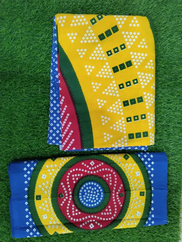Cotton_Jaipuri_Print_Blue_And_Yellow_King_Size_Bedsheet_With_2_Pillow_Covers