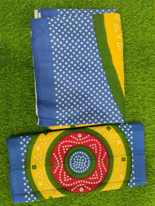 Cotton_Jaipuri_Print_Blue_And_Yellow_King_Size_Bedsheet_With_2_Pillow_Covers