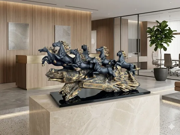 Black_And_Gold_Accent_Decorative_Sculpture_Duo_Pack_Of_2