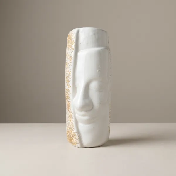 Resin_Modern_Abstract_Face_Gold_Accent_Decorative_Sculpture