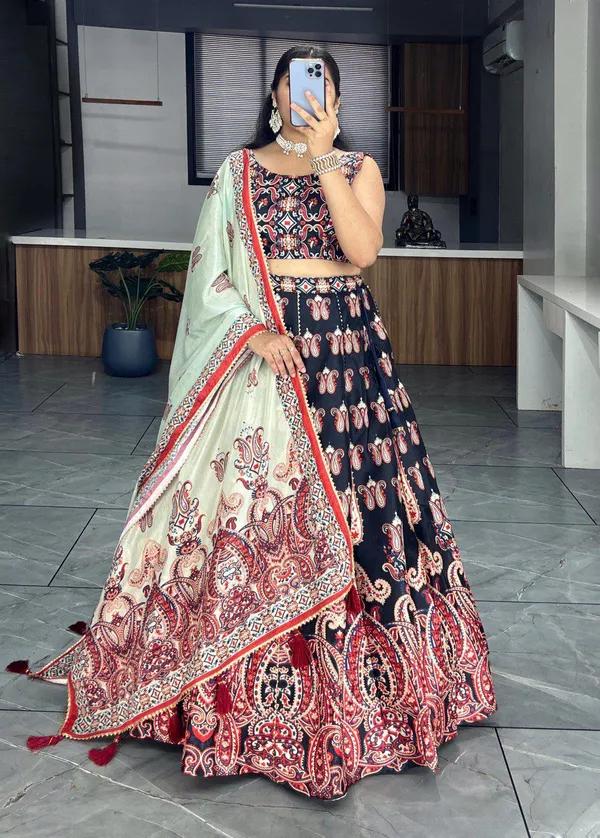 Designer_Embroidered_Multicolor_Lehenga_Choli_Set_With_Dupatta