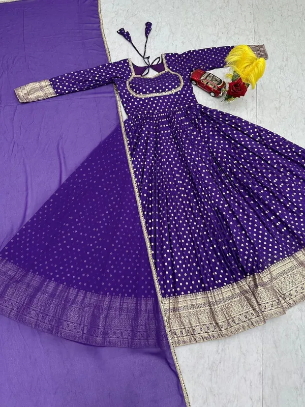 Purple_Mirror_Work_Anarkali_Suit_With_Dupatta