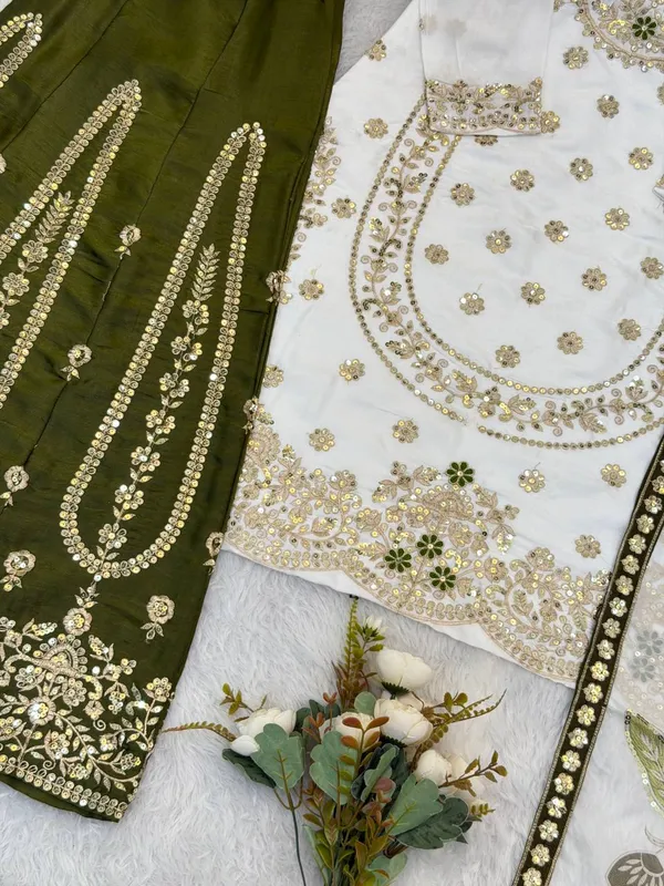 Ladies_Designer_Heavy_Embroidery_Sequence_Work_Top-Bottom_And_Dupatta_Set