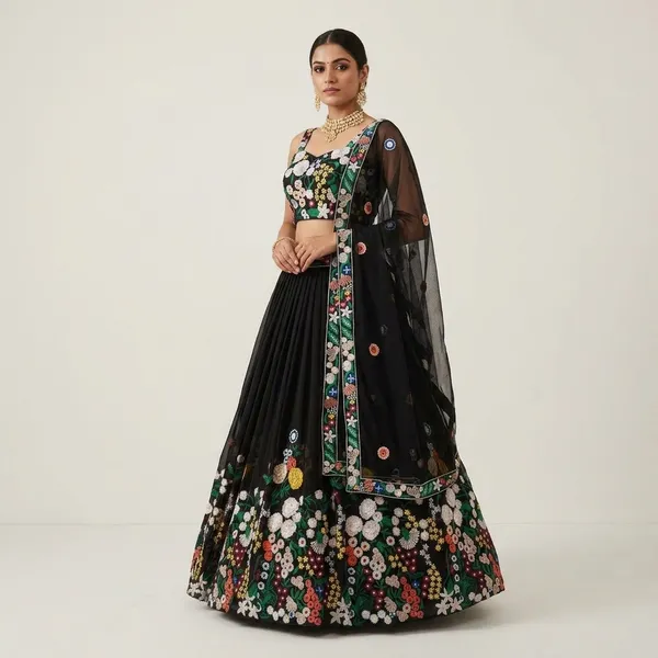 Embroidered_Floral_Lehenga_Choli_Set_With_Dupatta