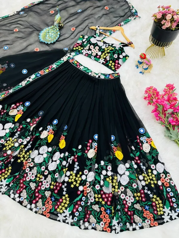 Embroidered_Floral_Lehenga_Choli_Set_With_Dupatta