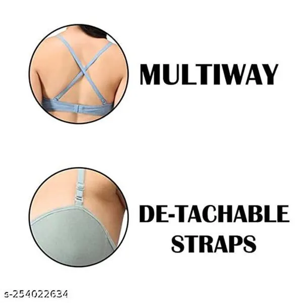 Pack_Of_2__Green_And_Pink_Cotton_Blend_Lightly_Padded_Non_Wired_Full_Coverage_T-Shirt_Bra_For_Women