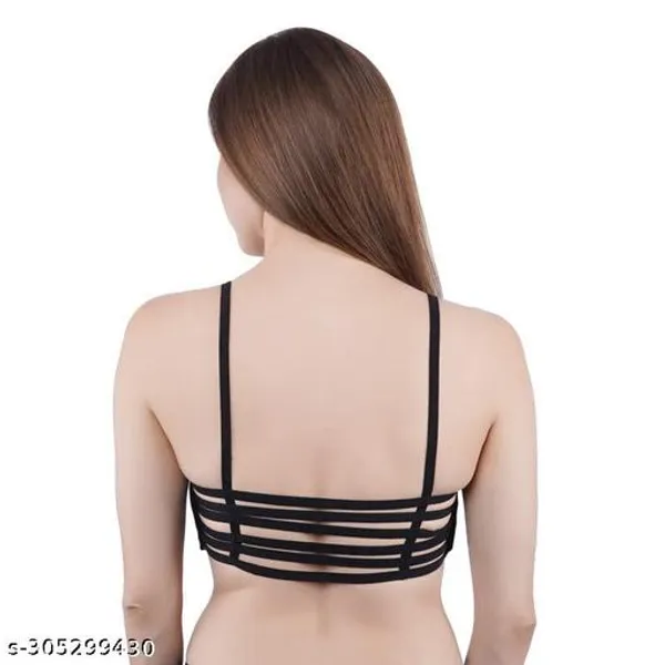 Pack_Of_3_Pink_And_Maroon_And_Navy_Blue_Cotton_Blend_Lightly_Padded_Full_Coverage_Everyday_Bra_For_Women_|