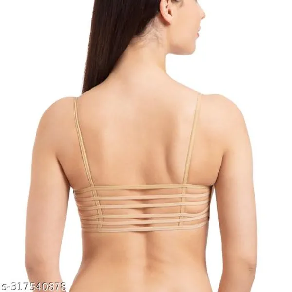 Pack_Of_2__Beige_And_White_Cotton_Blend_Light_Padded_Bra_For_Women
