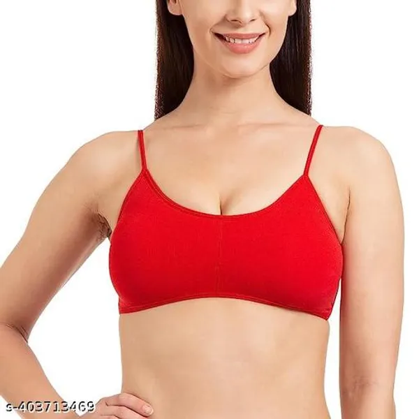 Pack_Of_4_Multicolor_Cotton_Blend_Lightly_Padded_Full_Coverage_Everyday_Bra_For_Women_|
