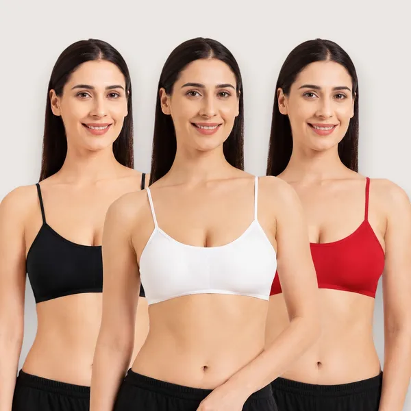 Pack_Of_3_Red_And_Black_And_White_Cotton_Blend_Lightly_Padded_Full_Coverage_Everyday_Bra_For_Women_|