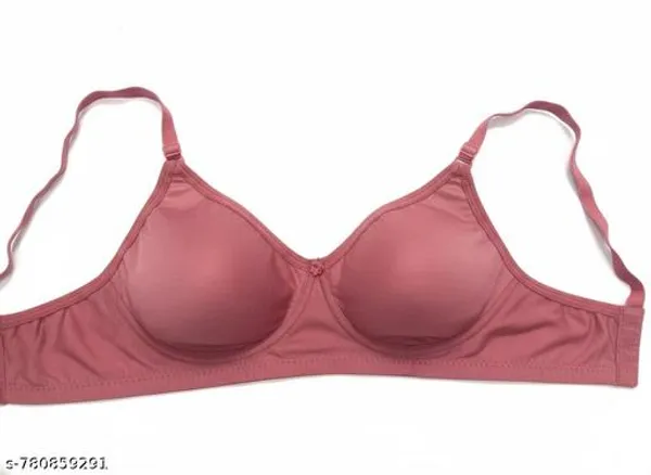 Pack_Of_3_Red_And_Green_And_Mauve_Pink_Cotton_Blend_Lightly_Padded_Full_Coverage_Bra_For_Women_|