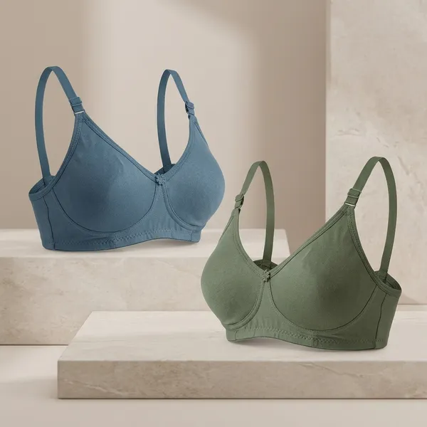 Pack_Of_2__Aqua_Blue_And_Green_Cotton_Blend_Non_Padded_Full_Coverage_Everyday_Bra_For_Women