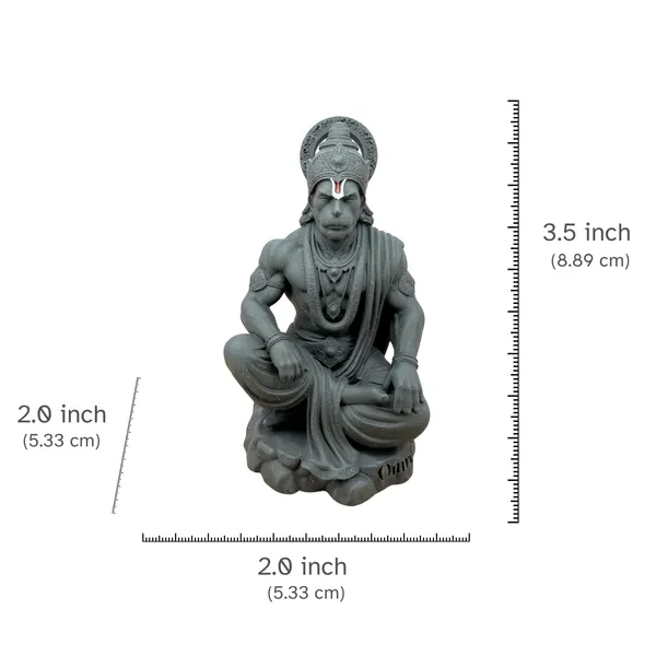 Black_Stone_Seated_Hanuman_Idol_With_Gada