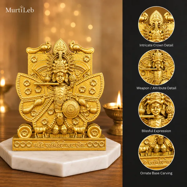 Shree_Sanwariya_Seth_Idol_Gold_3.5_inch