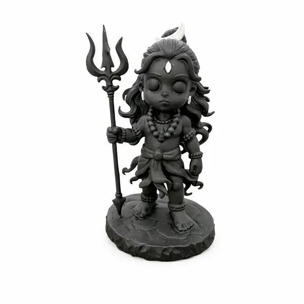Dark_Grey_Resin_Lord_Shiva_Chibi_Style_Trishul_Idol