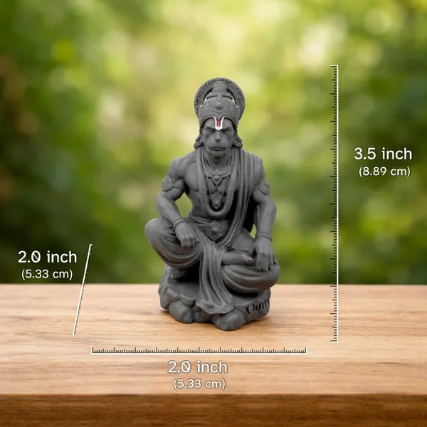 Black_Stone_Seated_Hanuman_Idol_With_Gada
