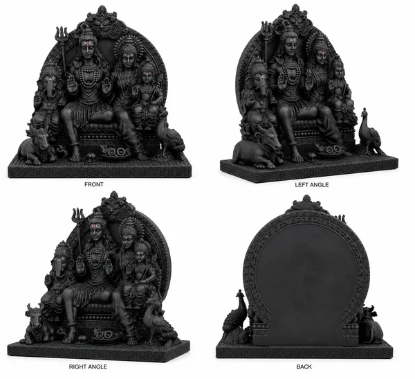 Shiv_Parivar_UV_Resin_Idol_for_Car_Dashboard,_Home_Mandir_&_Office_Desk_–_3.5_Inch