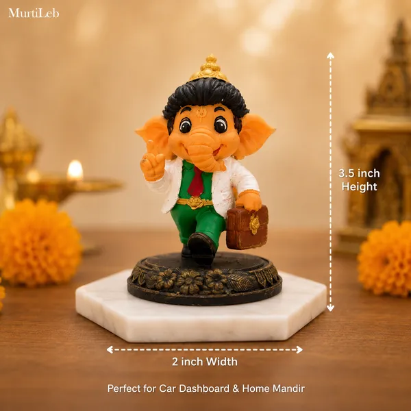 MurtiLeb_Business_Ganesha_Idol_3.5_Inch_|_Premium_Resin_Ganpati_Murti