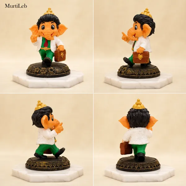 MurtiLeb_Business_Ganesha_Idol_3.5_Inch_|_Premium_Resin_Ganpati_Murti