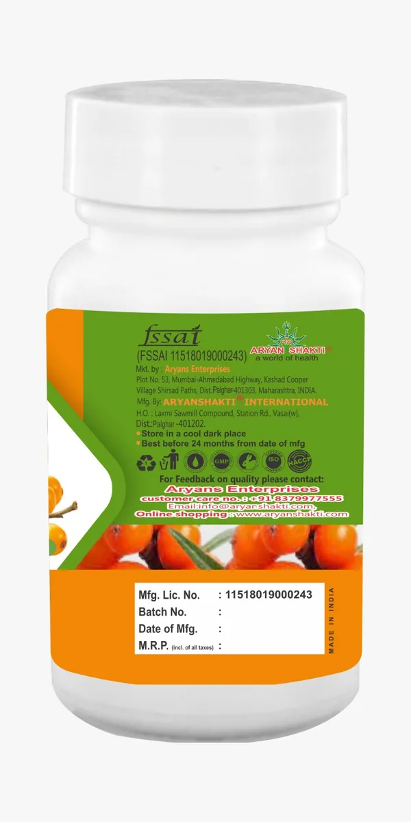 Sea_Buckthorn_Natural_Capsules_30_Capsules_(500Mg_Each)