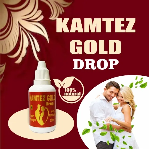Kamtez_Gold_Drop_Natural_Ayurvedic_Wellness_Supplement_For_Men