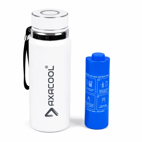 Axacool_Insulin_Cooling_Bottle_,_24_Hrs_3-5_Insulin_Pens_Cooler_Case_Travel_Bottle_With_Biogel_Ice_Pack_Cooling_Box_Travelling_Cooler_Bag_3-5_Insulin_Pens,_White