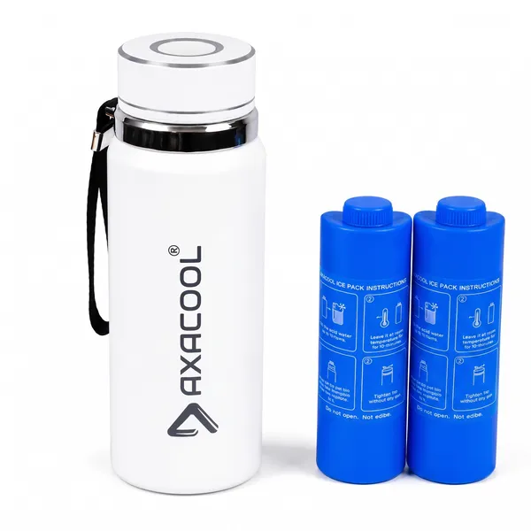 Axacool_Insulin_Cooling_Bottle_,_24_Hrs_3-5_Insulin_Pens_Cooler_Case_Travel_Bottle_With_Biogel_Ice_Pack_Cooling_Box_Travelling_Cooler_Bag_3-5_Insulin_Pens,_White