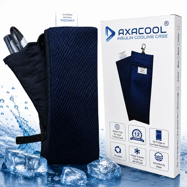 Axacool_Insulin_Cooler_Travel_Case_Zip,48_Hours,_Tsa_Approved_Best_Insulin_Cooling_Bag_For_Travel,_Insulin_Cooling_Pouch,_No_Ice_Packs,_Medicine_Travel_Pouch_Black_Zip