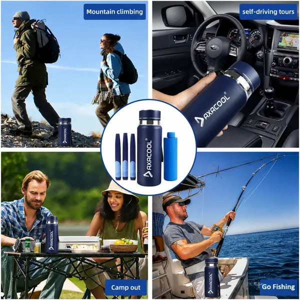 Axacool_Insulin_Cooling_Bottle_,_24_Hrs_3-5_Insulin_Pens_Cooler_Case_Travel_Bottle_With_Biogel_Ice_Pack_Cooling_Box_Travelling_Cooler_Bag_3-5_Insulin_Pens,_White