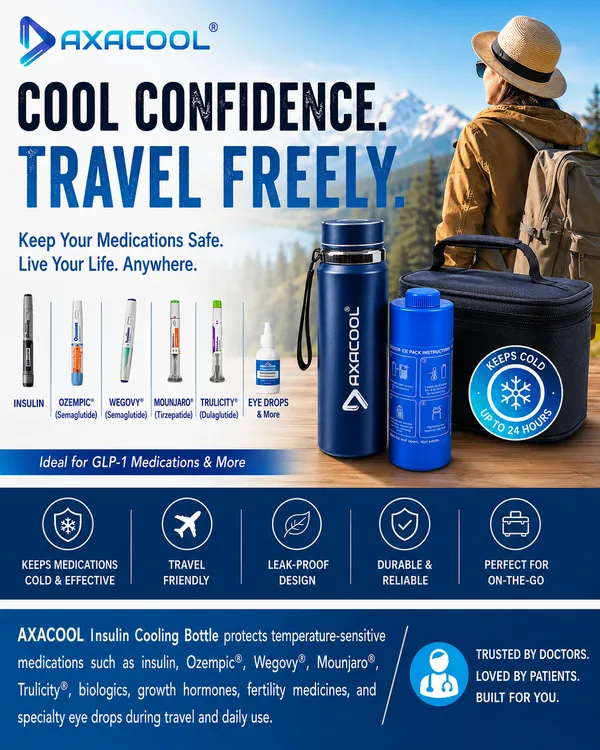 Axacool_Insulin_Cooling_Bottle_,_24_Hrs_3-5_Insulin_Pens_Cooler_Case_Travel_Bottle_With_Biogel_Ice_Pack_Cooling_Box_Travelling_Cooler_Bag_3-5_Insulin_Pens,_White