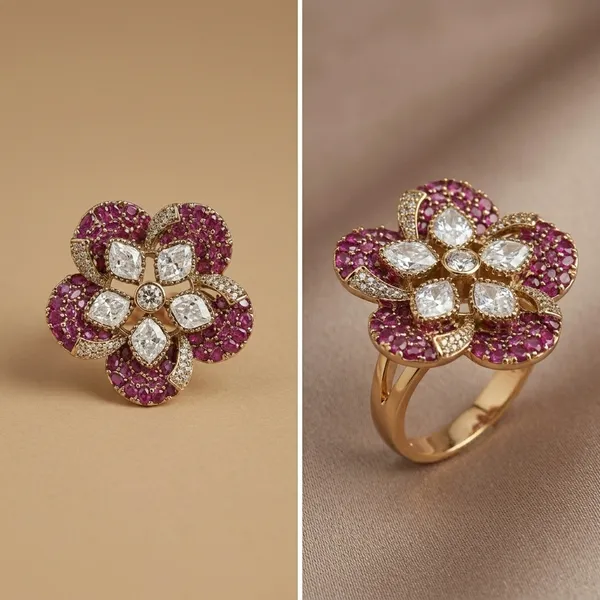 Pink_And_White_Crystal_Floral_Ring_For_Women