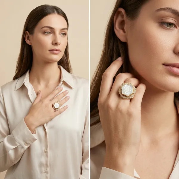 Golden_Stone_Carved_White_Floral_Statement_Ring