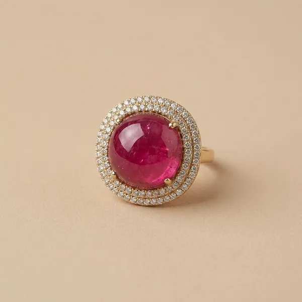 Pink_Stone_Cocktail_Ring_With_Crystal_Border