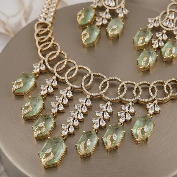 Green_Crystal_Stone_Brass_Statement_Necklace_Set_For_Women