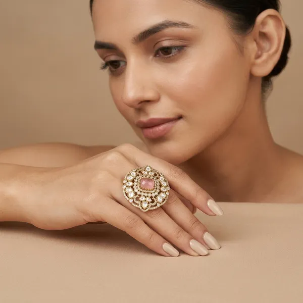 Pink_Stone_And_Kundan_Studded_Adjustable_Ring