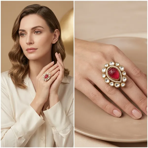 Pink_Kundan_Stone_Ethnic_Cocktail_Ring_For_Women