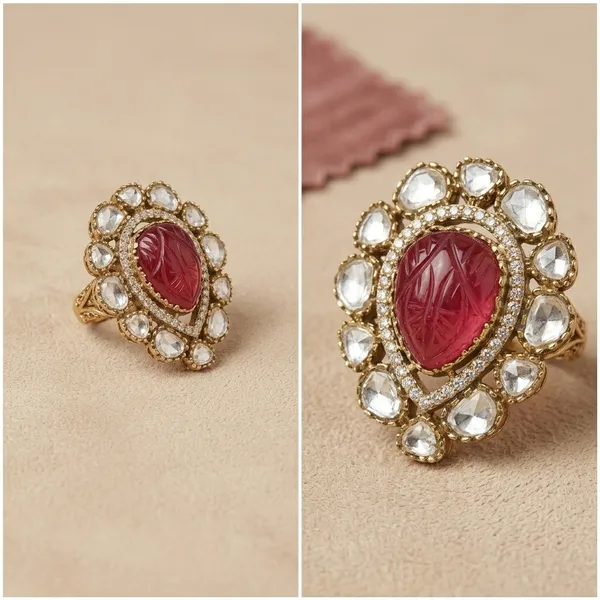 Pink_Kundan_Stone_Ethnic_Cocktail_Ring_For_Women