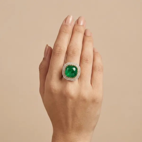 Green_Emerald_Stone_Ring_With_Diamond_Halo