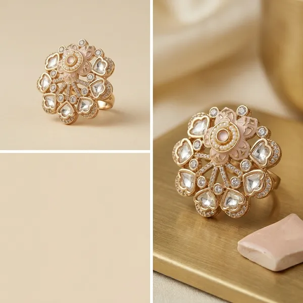 Gold_Polki_Kundan_Floral_Statement_Ring_For_Women