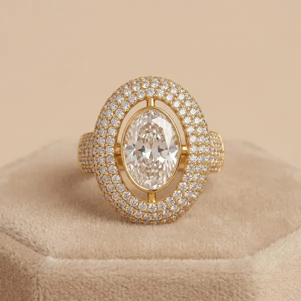 Gold_Plated_Oval_Crystal_Cocktail_Ring