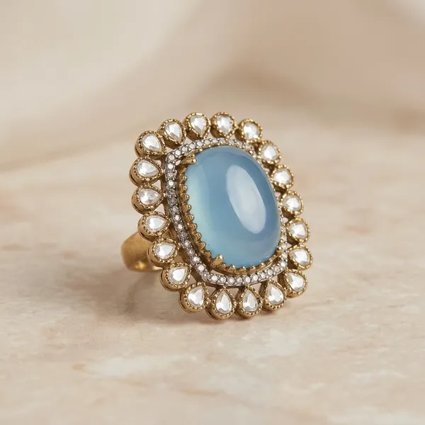 White_Pearl_And_Kundan_Rectangular_Statement_Ring_For_Women