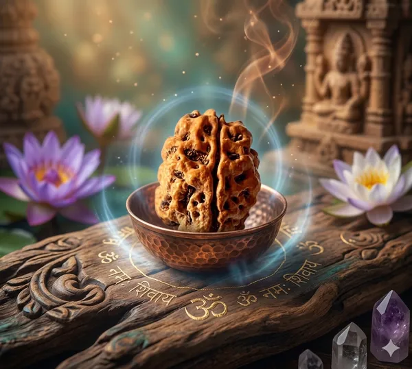 Oastro_Solution_2_Mukhi_Rudraksha_Sandalwood_Oil_Coated