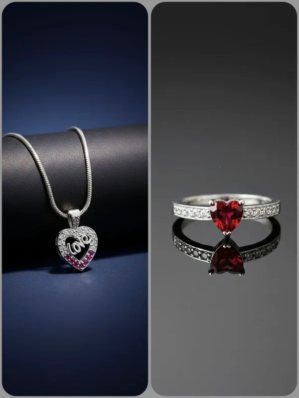 Heart_Shaped_Love_Pendant_Necklace_And_Ruby_Heart_Ring_Set_Pack_Of_2