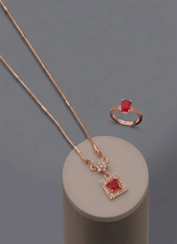 Red_Stone_Pendant_Necklace_With_Matching_Ring_Set_Pack_Of_2