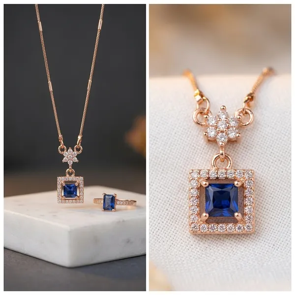 Elegant_Blue_Stone_Pendant_Necklace_And_Ring_Set_Pack_Of_2