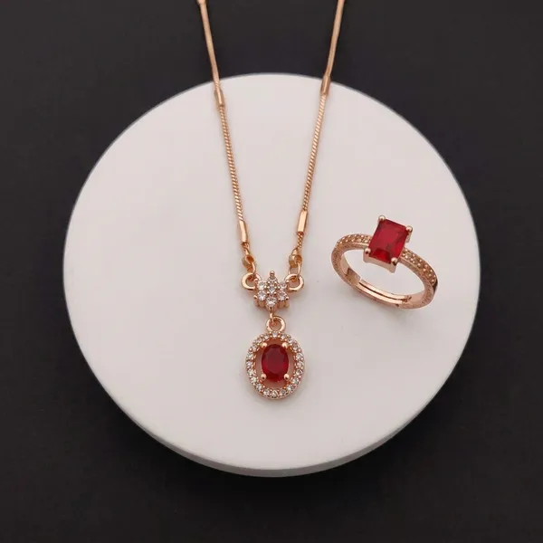 Elegant_Ruby_Red_Pendant_Necklace_With_Matching_Ring_Set_Pack_Of_2