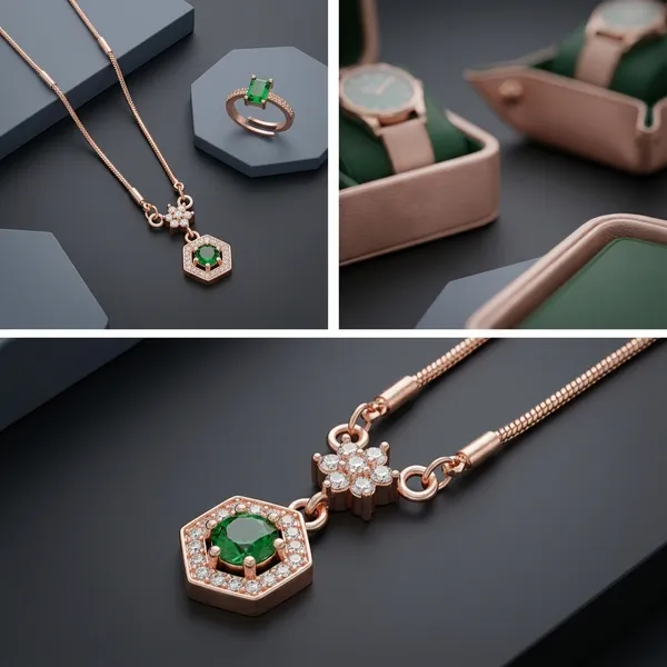 Elegant_Green_Stone_Pendant_Necklace_And_Ring_Set_Pack_Of_2